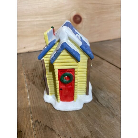 Vintage Christmas noma dickensville collectables. Apple stand with box. - Picture 2 of 7